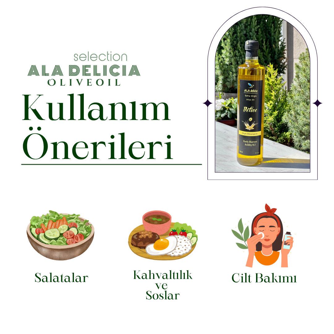 Delice EVOO Organik Zeytinyağı