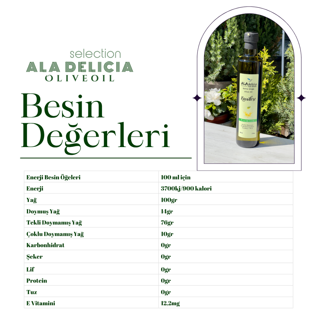 Kocadere EVOO Zeytinyağı
