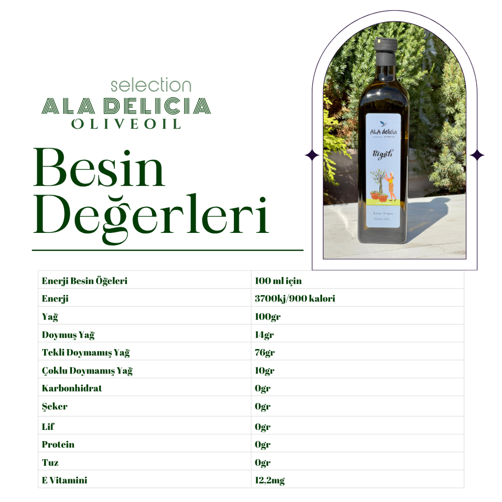 Bigalı EVOO Organik Zeytinyağı